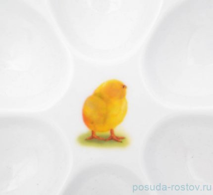 Блюдо для яиц 15 см &quot;Корона /Весна /Цыплёнок&quot;  / 255582
