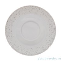 Блюдце 15 см 1 шт &quot;Жемчуг&quot; / 277132