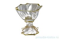 Ваза для конфет 19 см н/н &quot;Нептун /Золотой кант&quot; / 096284