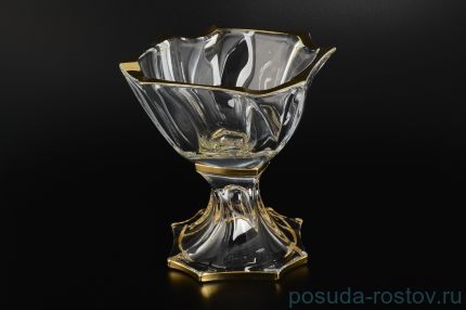 Ваза для конфет 19 см н/н &quot;Нептун /Золотой кант&quot; / 096284