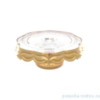 Тортница 30 см н/н &quot;Матовое золото&quot; / 226292