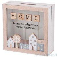 Копилка 18 х 7 х 18 см &quot;Home &amp; Family&quot; / 254963