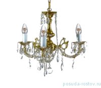 Люстра 3 рожковая хрусталь /бронза &quot;Роял&quot; / 035984