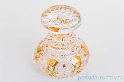 Вазочка 12 см н/н &quot;Хрусталь с золотом&quot; / 043943