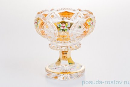 Вазочка 12 см н/н &quot;Хрусталь с золотом&quot; / 043943