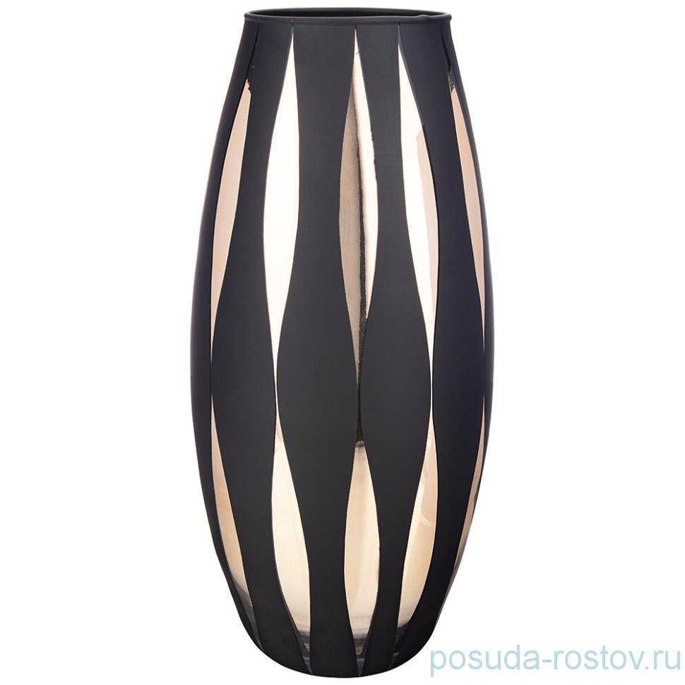 Ваза для цветов 37 см "Amarillys hilary gold /Black" / 269715
