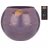 Ваза для цветов 20 см &quot;Sfera golden marble lavender&quot; / 288713