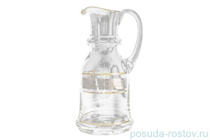 Кувшин для воды 2 л &quot;Цветочный узор на платине&quot; / 026416