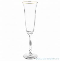 Бокалы для шампанского 190 мл 2 шт &quot;Fregata /Антик /Отводка золото&quot; / 305367