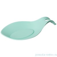 Подставка под ложку 23 х 12 х 3,5 см /бирюзоввая / 272215