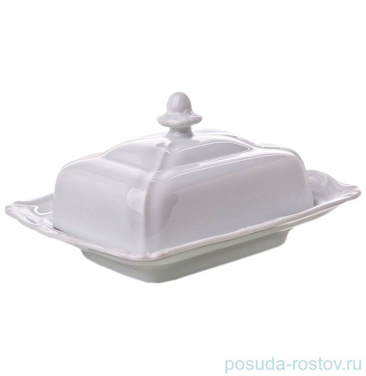 Маслёнка 250 гр закрытая "Веймар /Без декора" / 015761