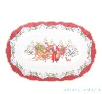 Блюдо 29 х 19 см овальное &quot;Christmas world /Зимняя сказка&quot; / 273752