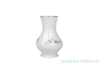 Ваза для цветов 23 см &quot;Бернадотт /Серая роза /платина&quot; / 271906