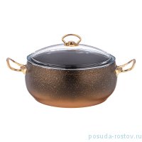 Кастрюля 24 х 11,5 см со стеклянной крышкой 4,4 л &quot;Agness /Mercury&quot; / 230276