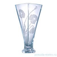 Ваза для цветов 28 см н/н &quot;Квадро /Матовые маки&quot; / 036935