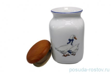 Банка 1 л &quot;Гуси&quot; / 021500