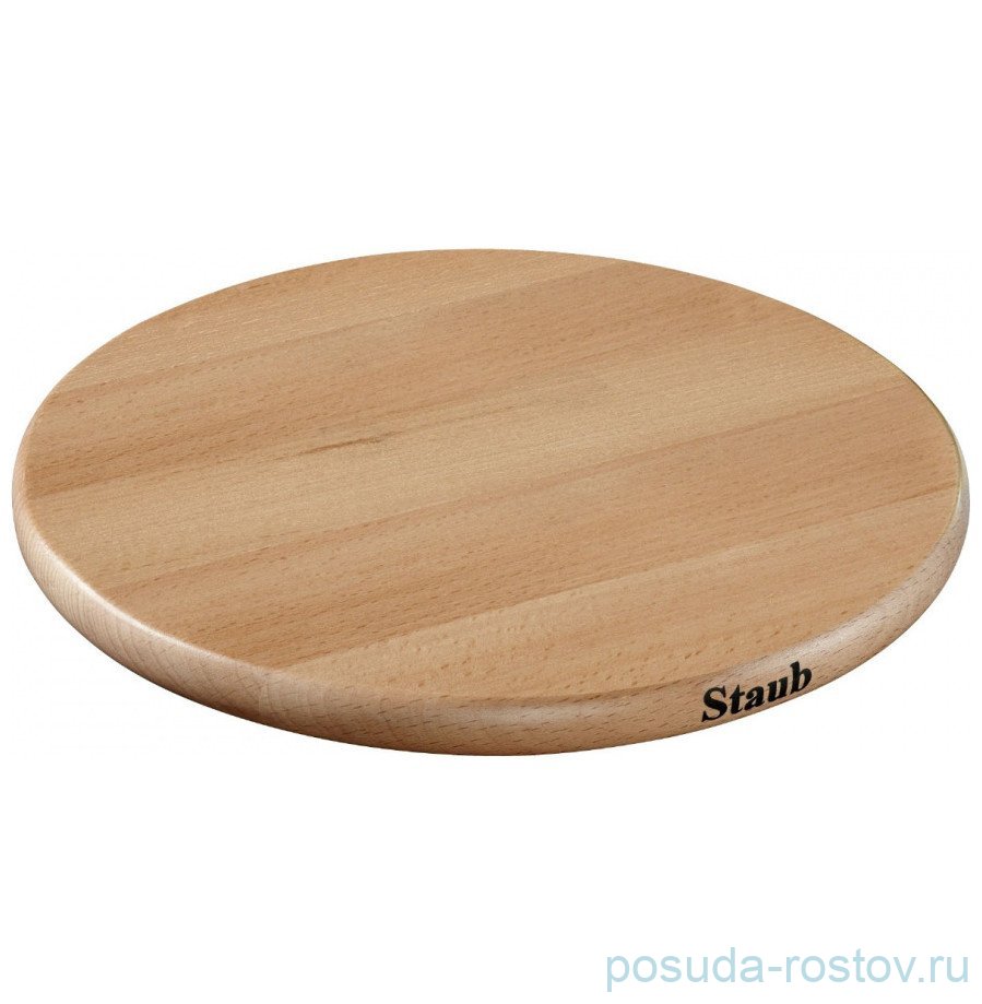 Подставка под горячее 23 см деревянная магнитная круглая "Staub Accessories" / 222720