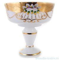 Ваза для фруктов/конфет 24 см &quot;Лепка белая 6444&quot; / 114116