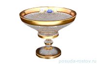 Фруктовница 20 см н/н &quot;Sonne Crystal /Фелиция /матовое золото&quot; / 113441