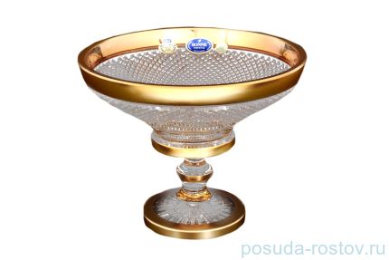 Фруктовница 20 см н/н &quot;Sonne Crystal /Фелиция /матовое золото&quot; / 113441