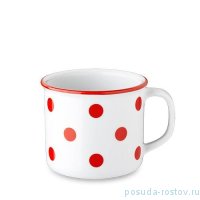 Кружка 350 мл &quot;Retro mugs /Rote Punkte&quot; / 276776