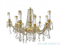 Люстра 12 рожковая золото &quot;Royal /Bohemia&quot; / 103966