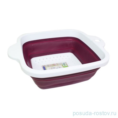 Дуршлаг 26 х 21,5 х 9,5 см складной квадратный "Akordiyon" / 294803
