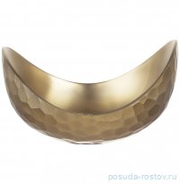Ваза для фруктов 25 x 19 x 14 см Ладья &quot;Melvin /матовое золото&quot; / 374532