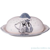 Маслёнка 16 х 12 х 8 см &quot;Ля мур /Agness&quot; / 191558