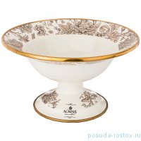 Фруктовница 20 х 20 х 12 см н/н &quot;agness /винтаж /королевский сад&quot; / 196402