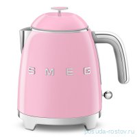 Чайник электрический 800 мл мини 1400 Вт розовый &quot;Smeg&quot;  / 251741