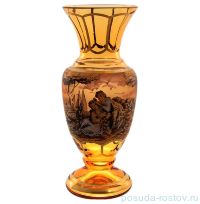 Ваза для цветов 20,5 см &quot;Эгерманн /Амбер /Свидание&quot; роспись пером / 155535