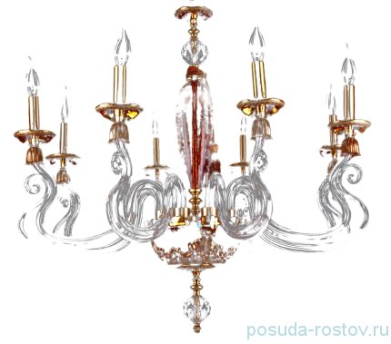 Люстра 8 рожковая &quot;Euroluce&quot; / 060363