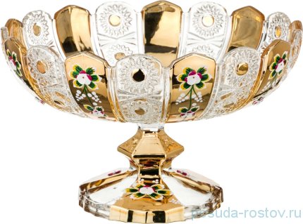 Фруктовница 30 х 19 см н/н &quot;LEFARD GOLD GLASS&quot; / 187585