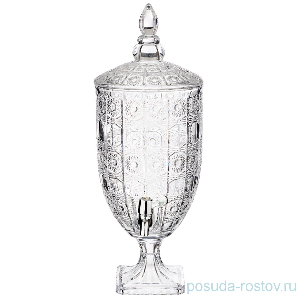 Лимонадница 19 х 19 х 54,5 см 4,8 л "muza crystal" / 213371