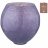 Ваза для цветов 21 см  шар &quot;art collection /violet&quot; / 290307