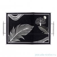 Поднос 31 х 43 см прямоугольный с ручками &quot;Dementia Koleksiyon&quot; / 341567