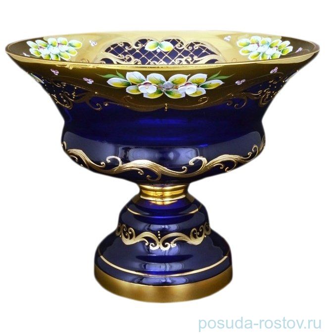 Фруктовница 30 см н/н "Лепка синяя" E-V / 033163
