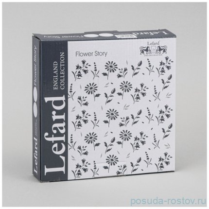 Набор тарелок закусочных lefard flowers story 2 шт. 20,5*2 см / 361449