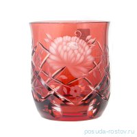 Стаканы для виски 250 мл 6 шт &quot;Роза /Рубин&quot; / 155454