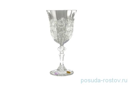 Бокалы для красного вина 220 мл 6 шт &quot;Ales Zverina /Лаура /Хрусталь резной&quot; / 150669