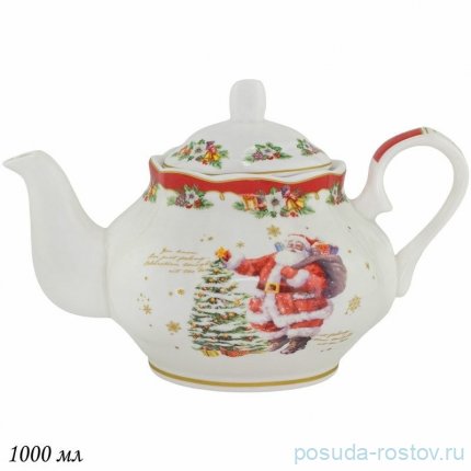 Заварочный чайник 1 л &quot;новый год&quot; (подарочная упаковка) / 357311