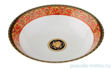 Салатник 23 см &quot;Сабина /Версаче /Красная лента&quot; / 159105