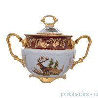Сахарница 400 мл &quot;Мария-Тереза /Охота красная&quot; R-L / 277322