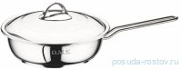 Сковорода 22 х 6 см с крышкой 2,3 л &quot;SINGLE COOKWARE&quot; / 284290