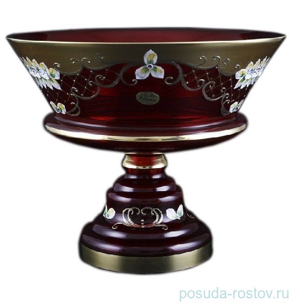 Фруктовница 30 см н/н "Лепка красная /5365" / 095670