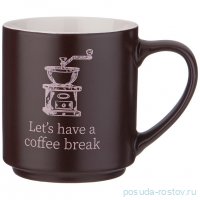 Кружка 350 мл &quot;Coffeemania /Let is have a coffee break&quot; / 337439