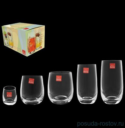 Стаканы для воды 350 мл 6 шт &quot;Cool /Без декора&quot; / 007930