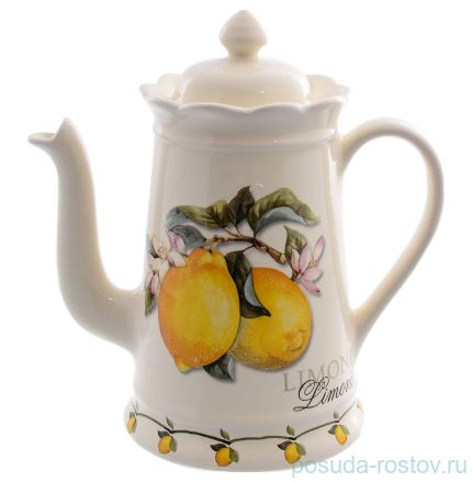 Кофейник 900 мл &quot;Artigianato ceramico /Лимоны&quot; / 156825