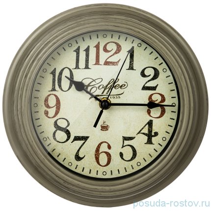 Часы настенные 22,8 х 22,8 х 4,6 см &quot;COFFEE&quot; / 268845